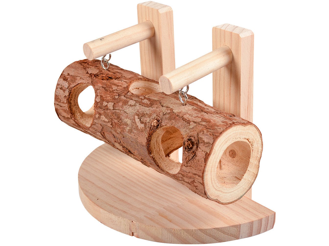 Wooden Hide Tunnel for Small Rodents