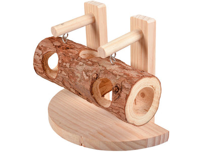 Wooden Hide Tunnel for Small Rodents