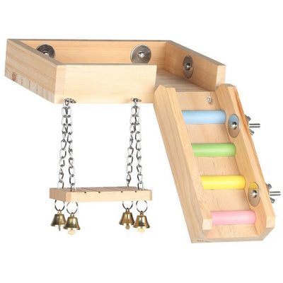Wooden Playground for Small Rodents