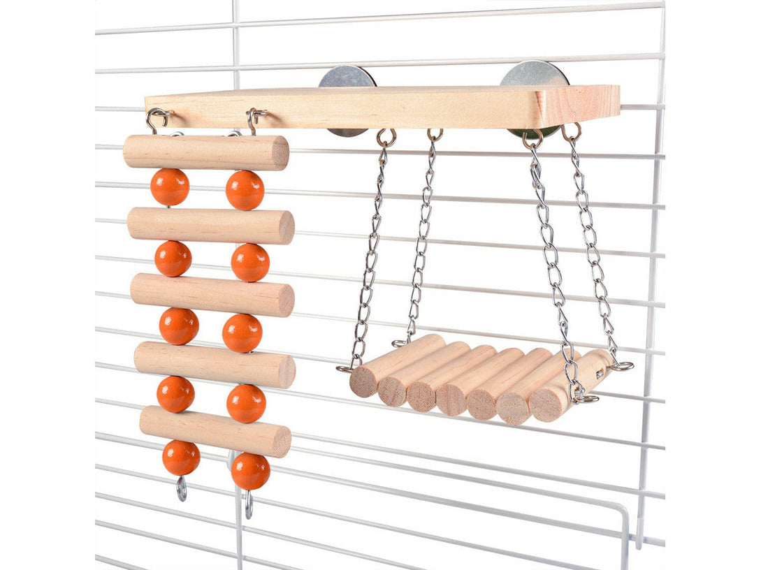 Wooden Playground for Small Rodents