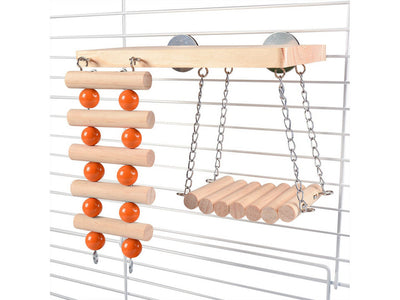Wooden Playground for Small Rodents