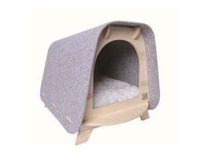Woody Cozy Cat House Brown