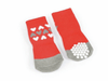Pet socks -red- 3hearts- S- size 1