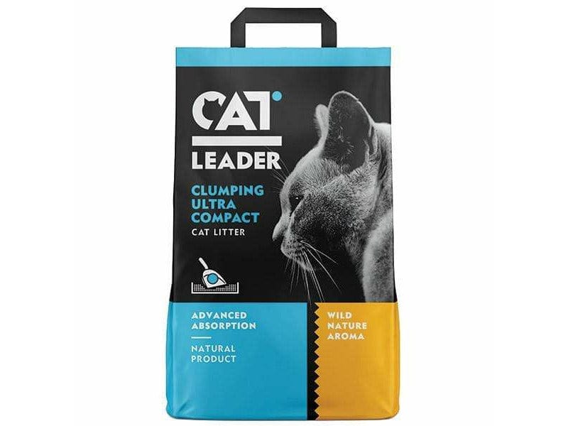 CAT LEADER CLUMPING WILD NATURE 10KG