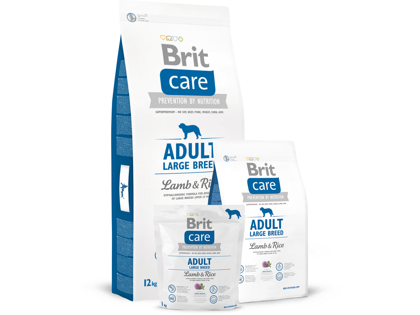 Brit Care Adult Large Breed Lamb Rice 12 kg Pets Qatar