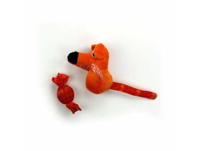All For Paws (AFP)-Orange Sweet Tooth Mouse Cat Toy