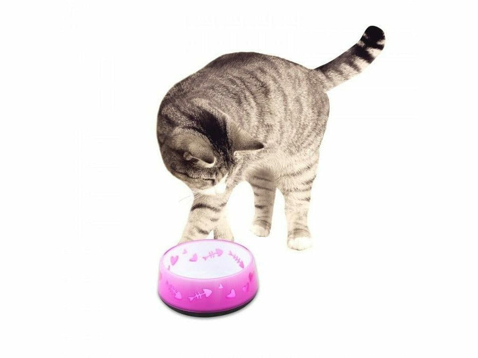 Cat Love Bowl - Pink
