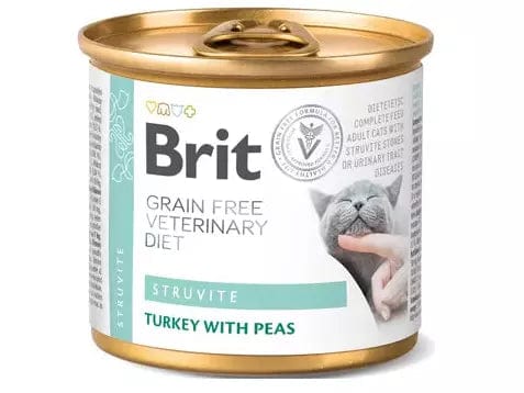 Brit GF Veterinary Diet Cat Cans Struvite 200 g