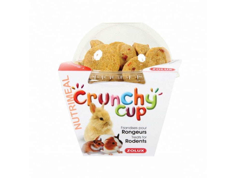 Crunchy Cup Rodent Treats - Plain & Carrot