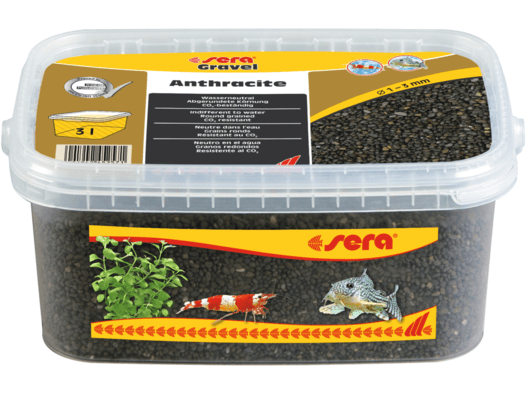 Sera-Gravel Anthracite 1-3mm 3L