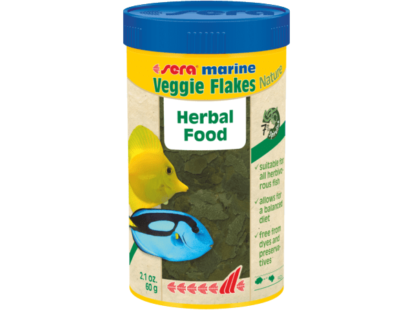 sera marine Veggie Flakes Nature 250 ml (60 g)