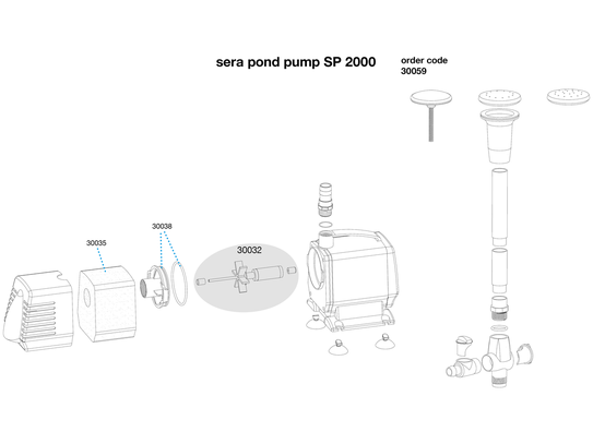 pond pump SP 2000