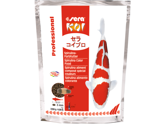 sera Koi Professional Spirulina Color Food 2.200 g