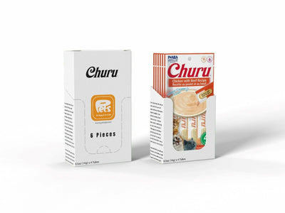 Churu Chicken with Beef Recipe 4 Tubes 56g
