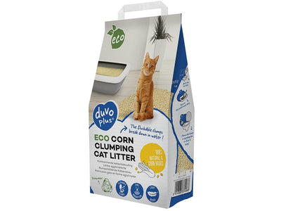 duvoplus ECO Corn Clumping Cat Litter