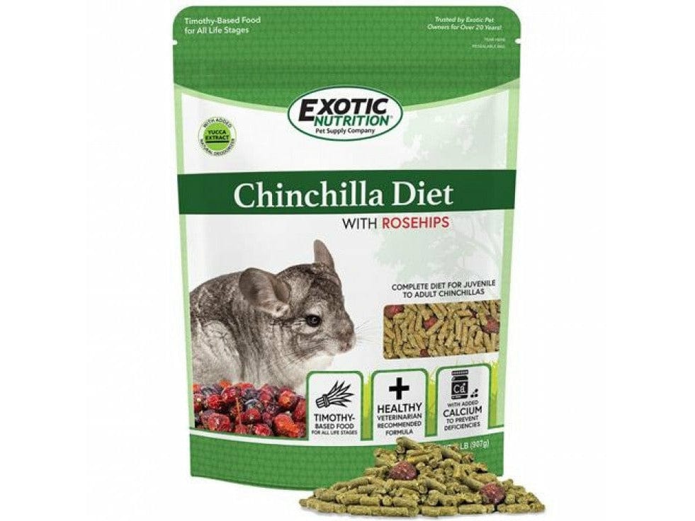 Chinchilla Diet with Rose Hips 2LB
