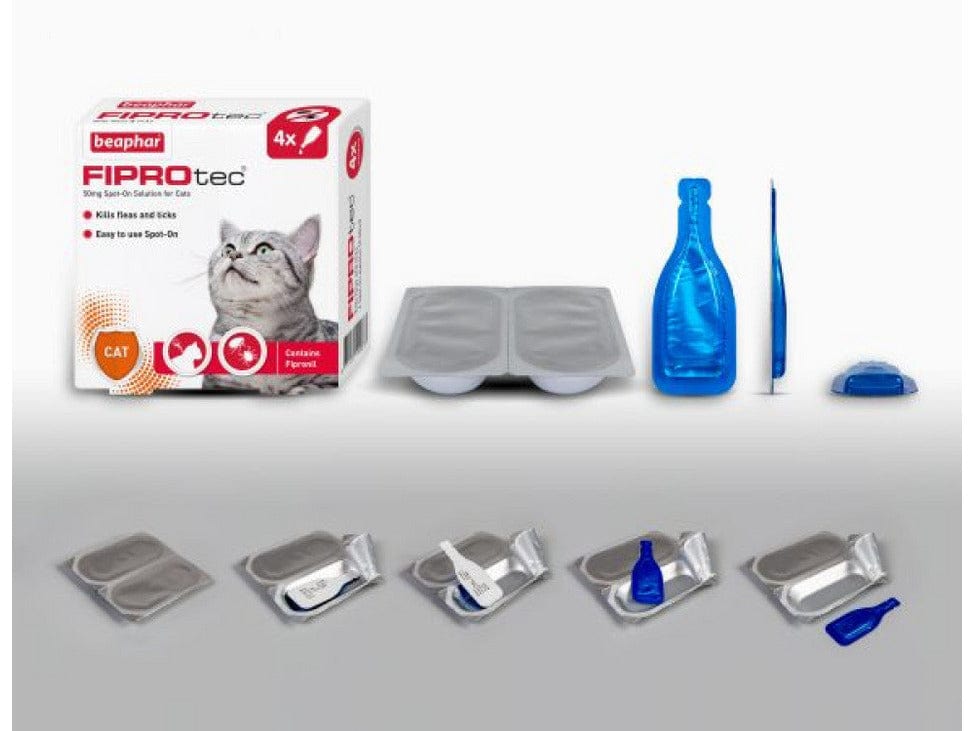 Fiprotec for Cat 4 Pipettes Pets Qatar