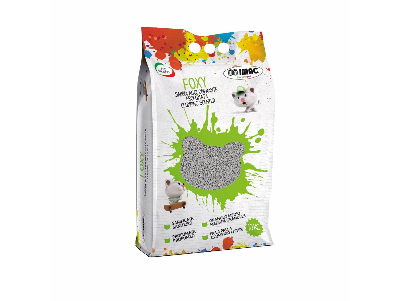 Foxy Clumping Scented Cat Litter 10Kg