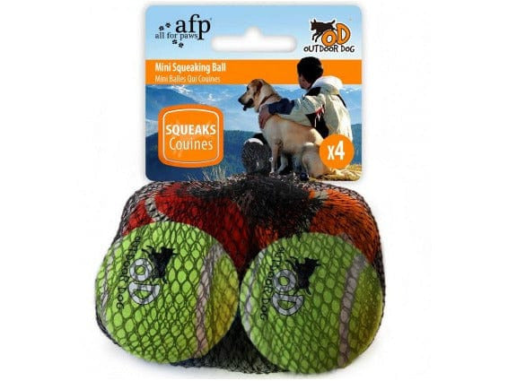 All For Paws (AFP) - Mini Squeaking Tennis Ball