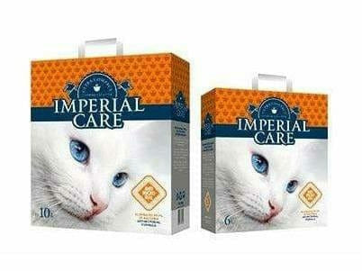MPERIAL CARE premium clumping cat litter - ultra compact granulation - with SILVER IONS 6L