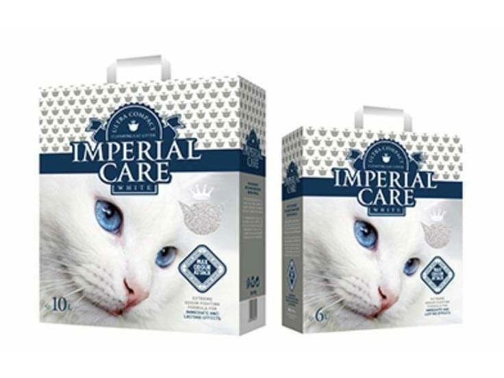 WHITE premium clumping cat litter-ultra cmpct granulation-with MAX ODOUR ATTACK JASMINE AROMA 6L