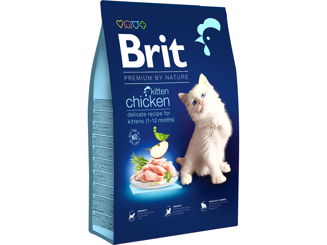 Brit Premium by Nature Cat. Kitten Chicken, 1,5kg