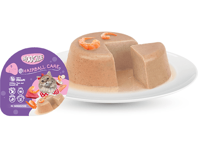 Moochie Pate With Prawn (Hairball Care) 85G  Cup
