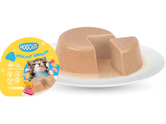 Moochie Tuna Mousses For Kitten (Healthy Growth) 85G  Cup