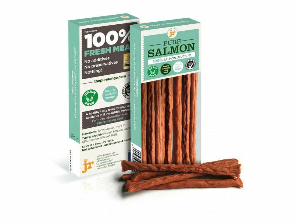 Pure Salmon Sticks 50g