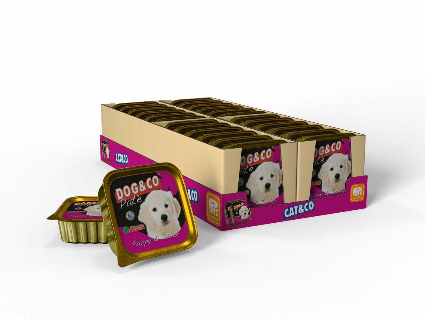 Dog&Co PATE` Puppy&J 24x150g Box