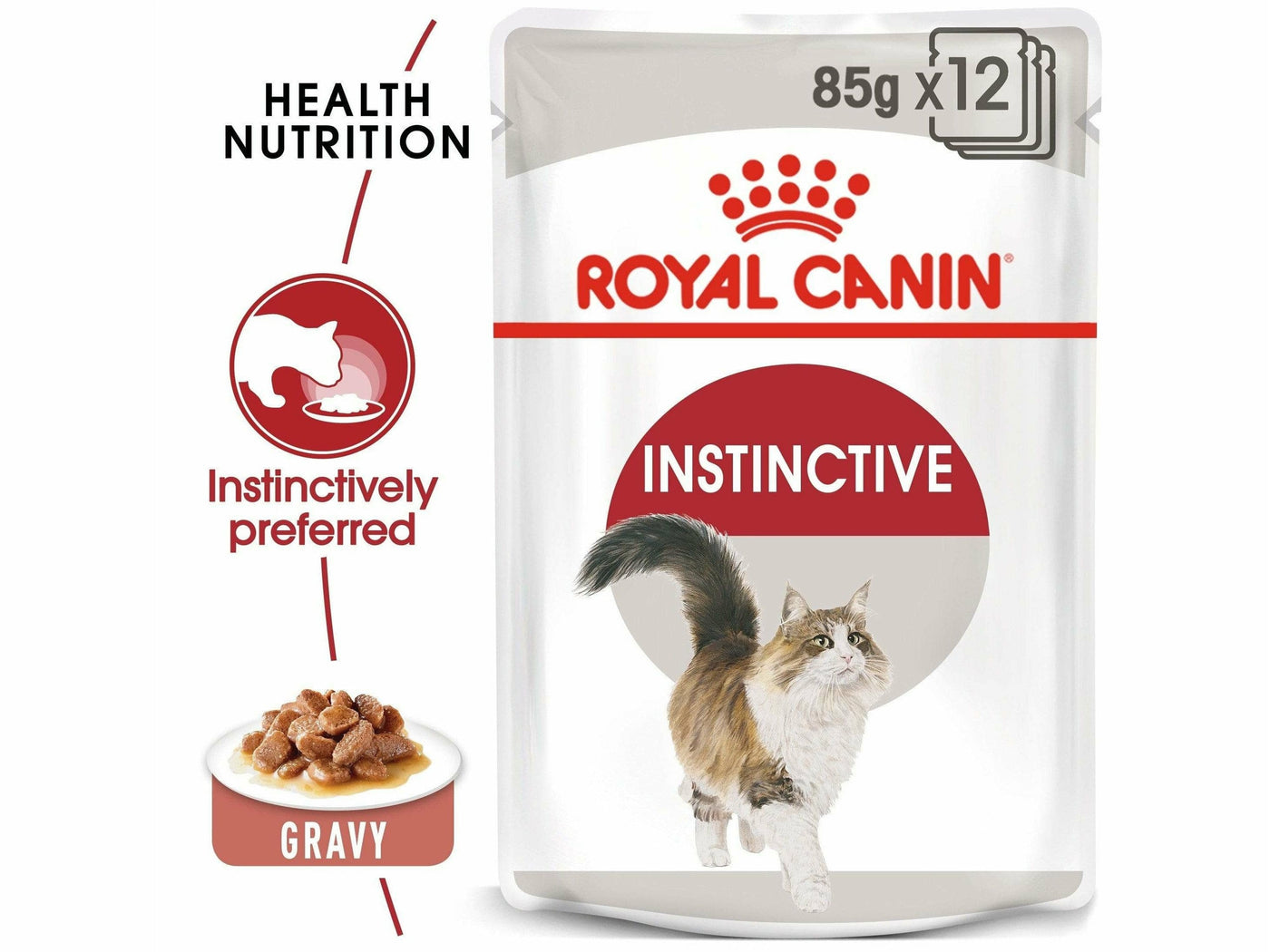 Feline Health Nutrition Instinctive Adult Cats Gravy (WET FOOD - Pouches) 85G