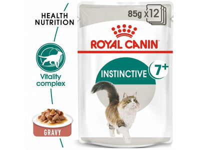Feline Health Nutrition Instinctive +7 Gravy (Wet Food - 12X85G Pouches)