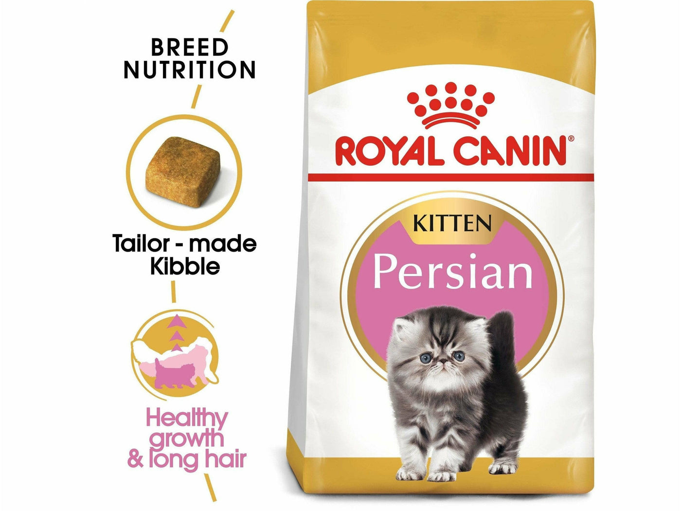 تغذية القطط الفارسية الصغيرة 2 كجم