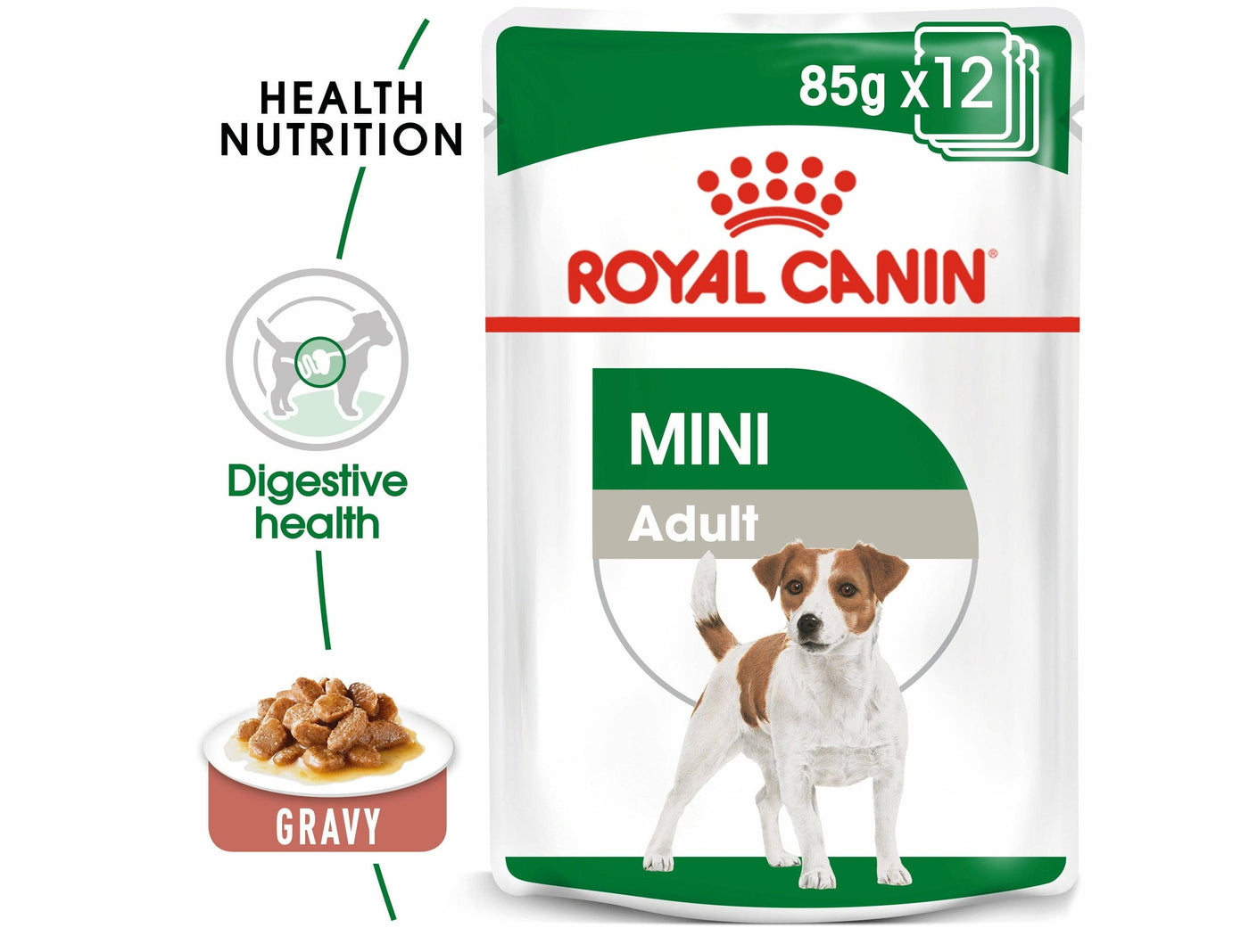 Size Health Nutrition Mini Adult 12x85g (WET FOOD - Pouches)