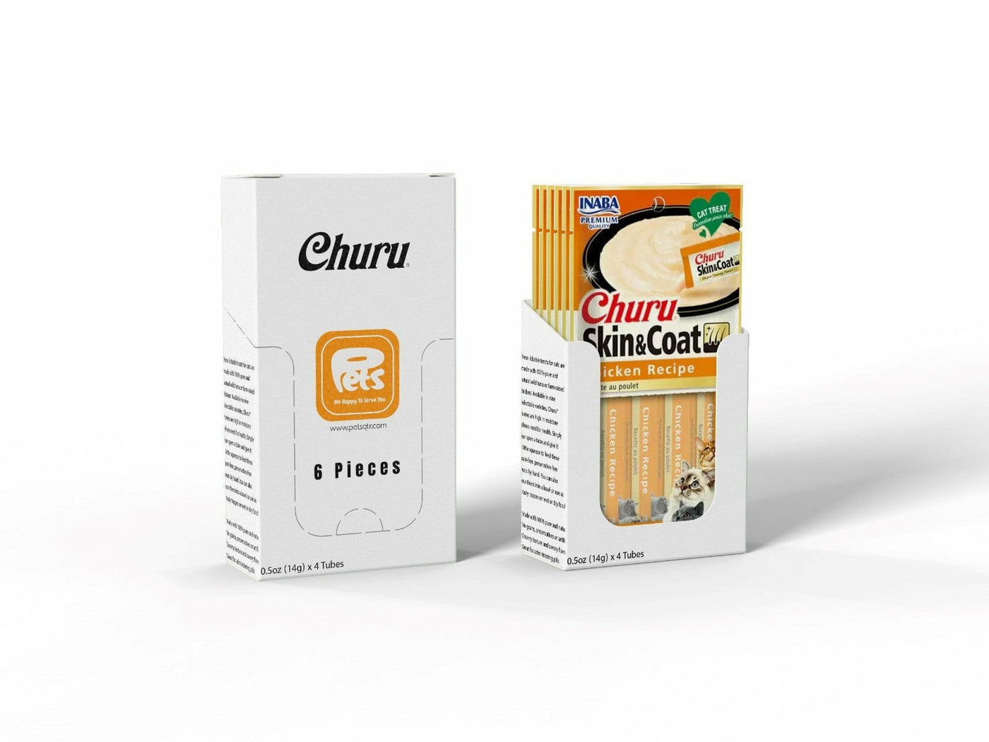 Churu Skin & Coat Chicken Recipe 4 tubes 56g