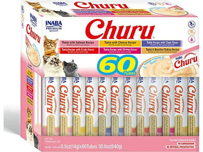 Churu Tuna Seafood Variety 60 Tubes