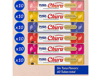 Churu Tuna Seafood Variety 60 Tubes