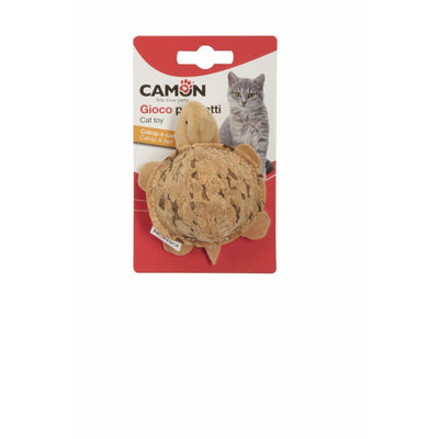 A playful turtle and a cheerful dog in a cat toy game, designed to engage cats with fun shapes, sounds, and catnip for hours of entertainment. Ideal for keeping cats active and stimulated
