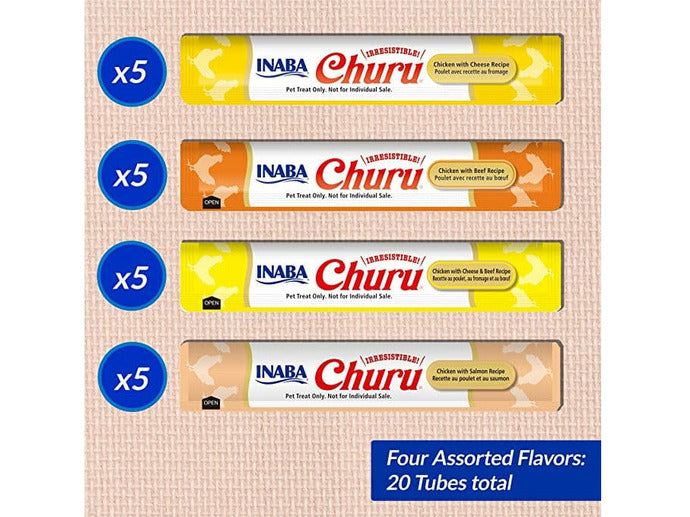Churu Chicken & Beef Varitey 20 Tubes