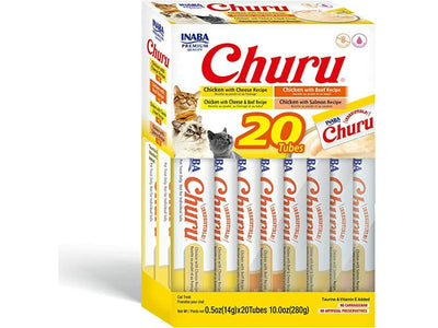 Churu Chicken & Beef Varitey 20 Tubes