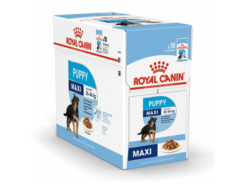 Size Health Nutrition Maxi Puppy 10X140G (Wet Food - Pouches)