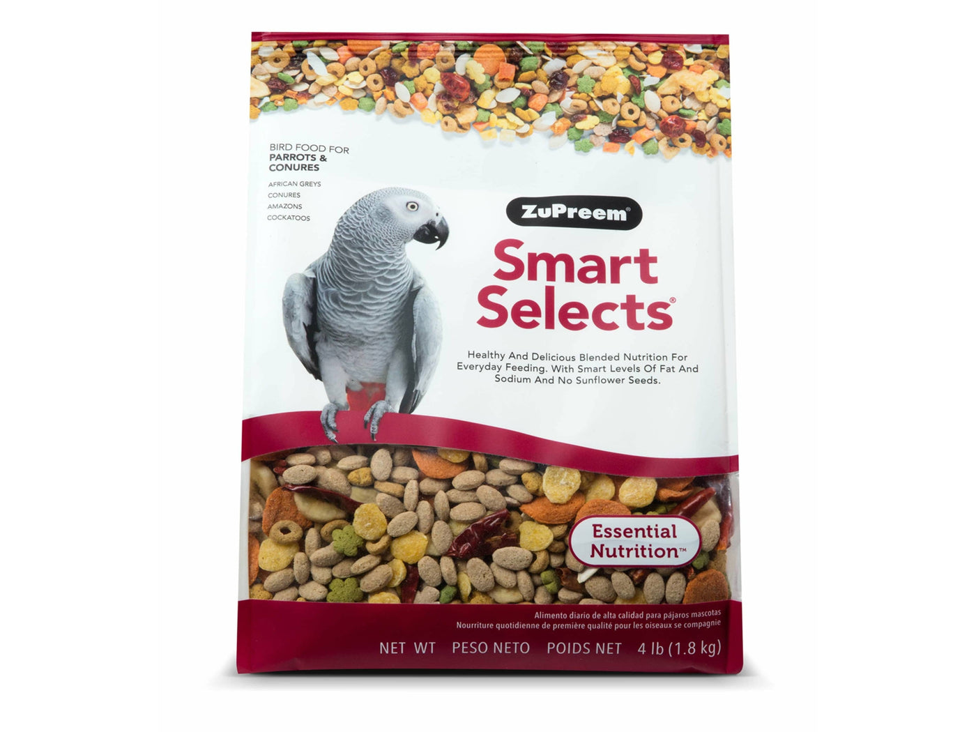 Smart Selects Parrots & Conures 4lb
